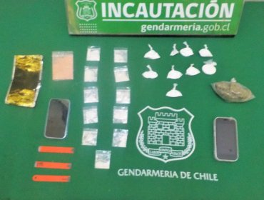 Drogas, celulares y hasta una sierra incautaron gendarmes durante visitas a la población penal de la cárcel de Los Andes