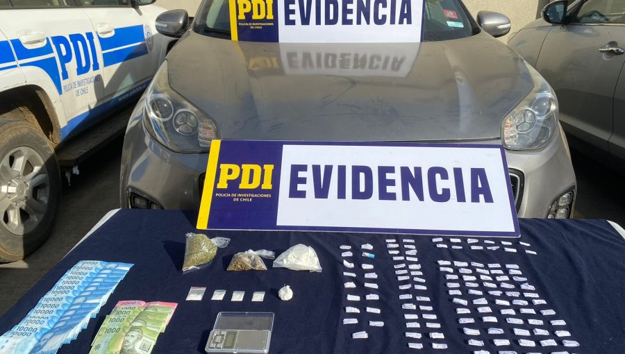 Desarticulan estructura criminal que traficaba drogas en San Antonio: proveedor vivía en la megatoma del cerro La Virgen