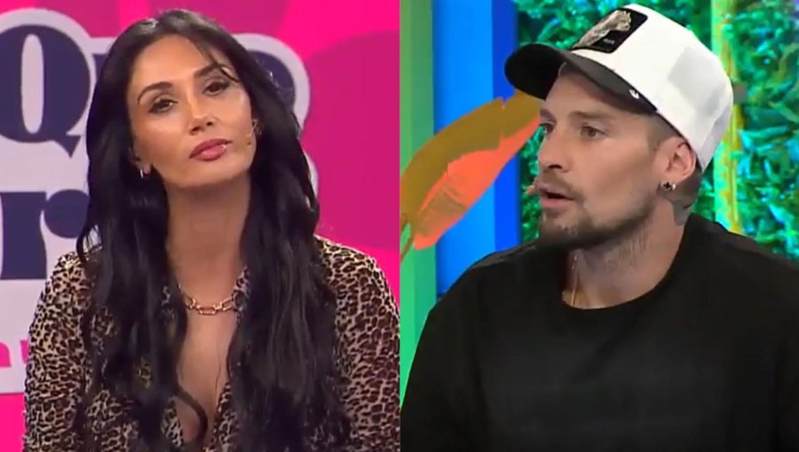 El tenso cruce entre Pamela Díaz y Luis Mateucci mientras hablaban de Daniela Aránguiz: "Eres muy cara de palo"