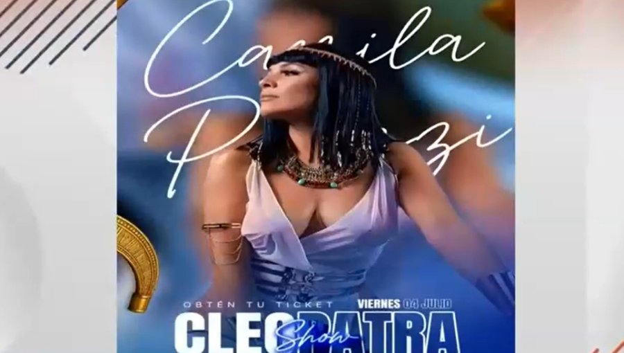 Camila "Cleopatra" Polizzi se presentará este viernes en club nocturno de Recoleta: "Trabajamos con harto esfuerzo"