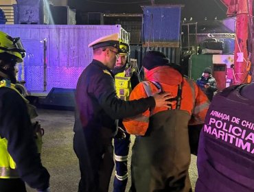 Encuentran con vida a pescadores que se encontraban desaparecidos tras zarpar desde la Caleta Portales de Valparaíso