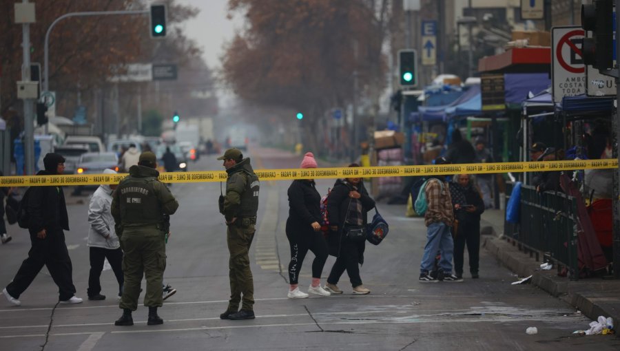 Nuevos incidentes en barrio Meiggs deja a un herido con arma blanca que se encuentra en riesgo vital