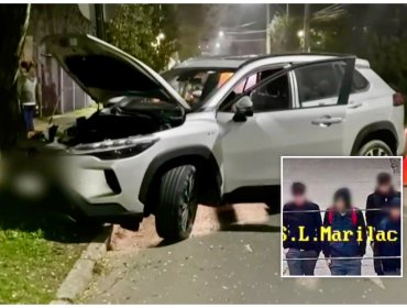 Detienen a cinco escolares por violento portonazo en La Reina: vestían sus uniformes
