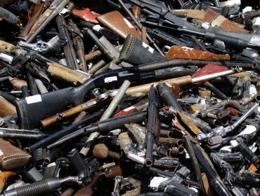Carabineros ha decomisado y destruido un 34% más de armas que el año pasado