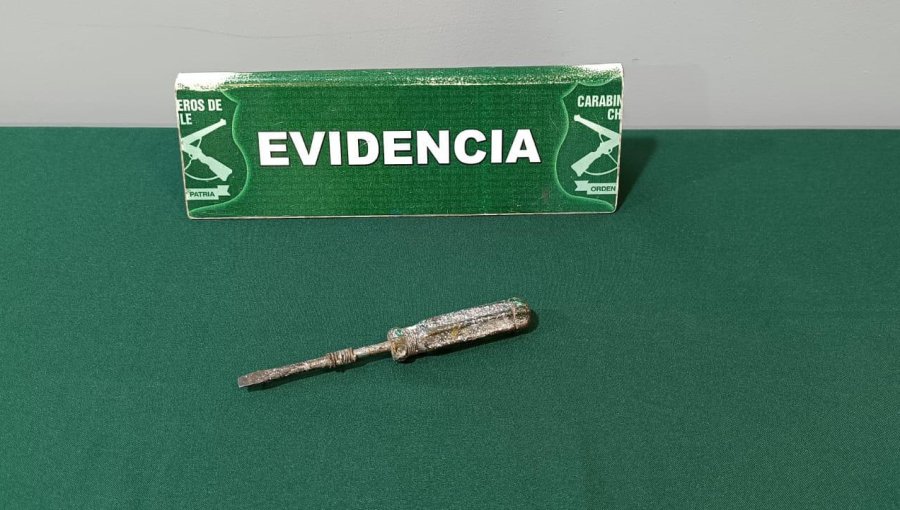 Delincuente con 34 causas penales fue detenido una vez más por robo frustrado de especies de un automóvil en San Felipe