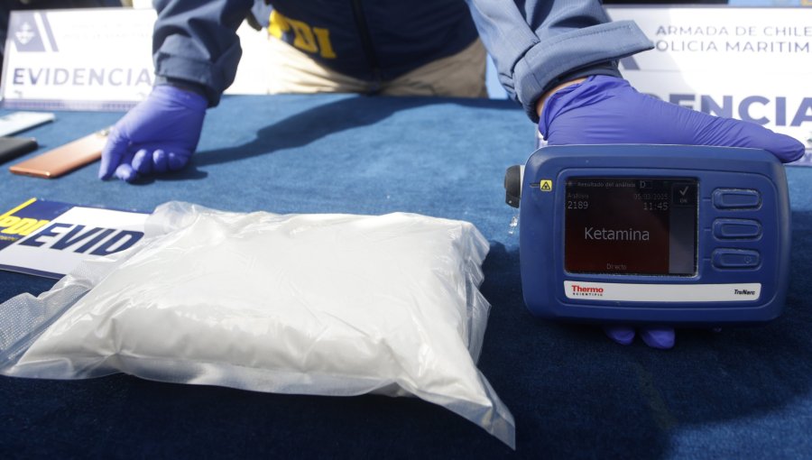 Incautaciones de ketamina se triplicaron en Antofagasta: bandas ingresan la droga por pasos fronterizos no habilitados