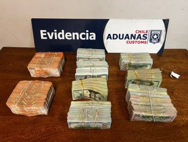 Segundo chofer de bus La Paz - Arica intentó ingresar a Chile con paquetes que contenían $40 millones y US$380 mil en efectivo