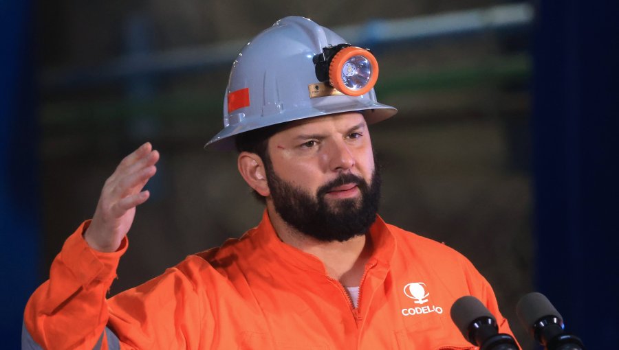 Presidente Boric llamó a defender el cobre "sin importar color político" tras arancel anunciado por Trump