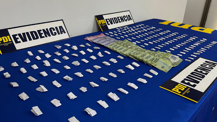 Detienen a mujer de 83 años por microtráfico en Lota: Operaba cerca de colegios