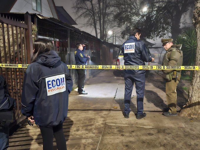 Víctima fatal sería vecino inocente: Un muerto y dos heridos por balacera en Renca