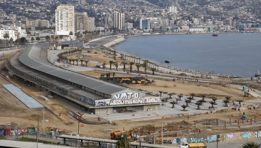 Avances del Parque Barón de Valparaíso alcanzan un 30%: Una parte del proyecto se entregaría en septiembre