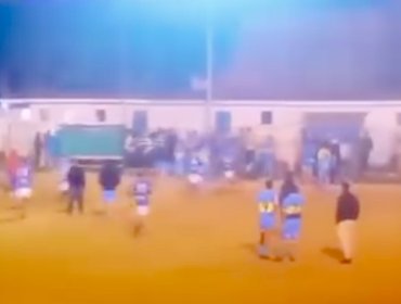Partido de fútbol en Quilpué termina con entrenador con heridas graves tras ser apuñalado