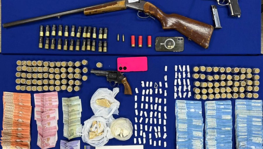 Desbaratan asociación ilícita para el tráfico de drogas en San Carlos e incautan casas y vehículos