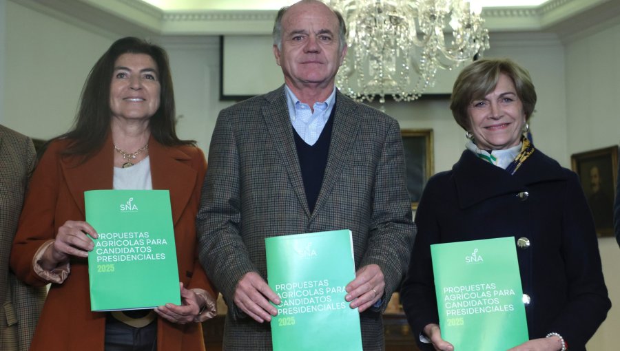 SNA entregó una propuesta agrícola con 75 medidas concretas a Evelyn Matthei
