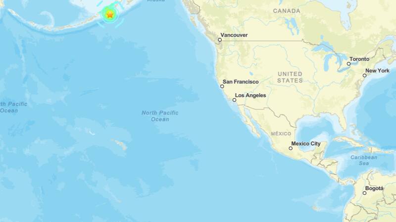 Terremoto de 7,3 grados sacude parte de Alaska en Estados Unidos