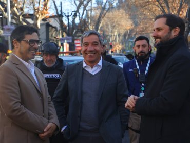 Alcaldes de Providencia y de Recoleta firman convenio de colaboración para reforzar la seguridad en barrio Bellavista