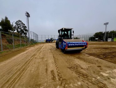 Complejo Deportivo El Olivar vuelve a recibir partidos de fútbol tras ser utilizado como centro de operaciones post-megaincendio