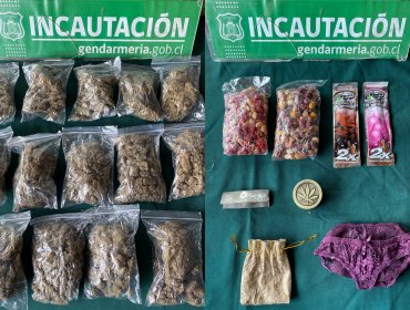 Nuevo «Pelotazo» a la cárcel de Valparaíso: incautan marihuana, ropa interior femenina y maní confitado que se usa para fabricar alcohol