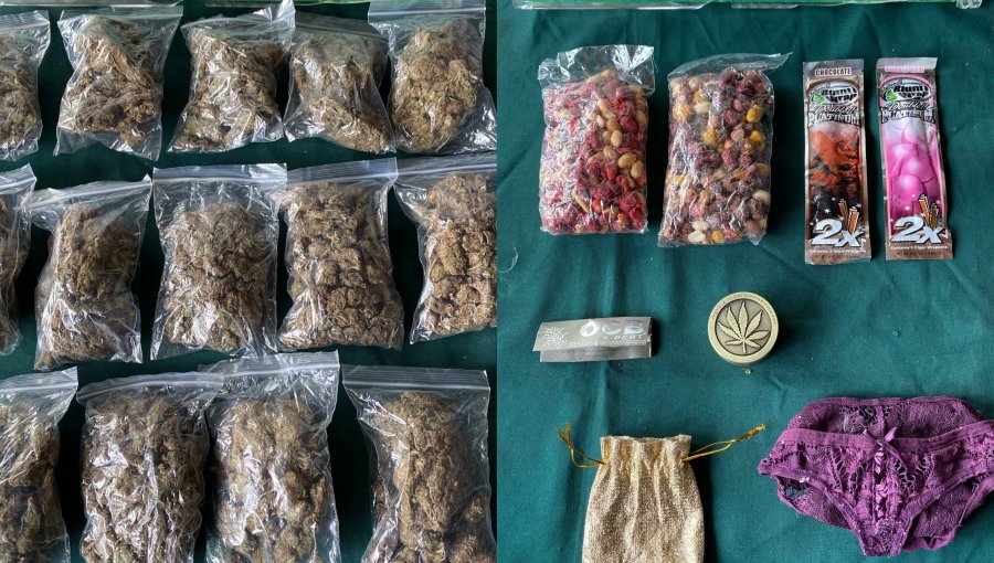 Nuevo «Pelotazo» a la cárcel de Valparaíso: incautan marihuana, ropa interior femenina y maní confitado que se usa para fabricar alcohol