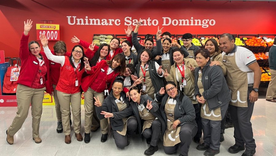 Unimarc abre nuevo supermercado en Santo Domingo, el vigésimo séptimo en la región de Valparaíso