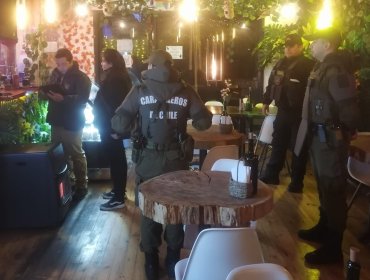 «Ronda Impacto»: Cinco detenidos deja nuevo operativo de Carabineros en el borde costero y el centro de Viña del Mar
