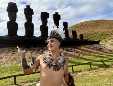 Influencer de moda y maquillajes denunció haber sido víctima de ataque homofóbico en Rapa Nui: "Me amenazó de muerte"