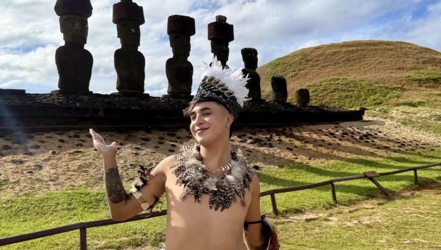 Influencer de moda y maquillajes denunció haber sido víctima de ataque homofóbico en Rapa Nui: "Me amenazó de muerte"