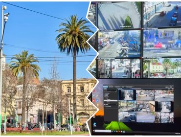 Valparaíso recupera 37 cámaras de seguridad que no funcionaban y ya cuenta con el 68% de los dispositivos operativos en cerros y el plan
