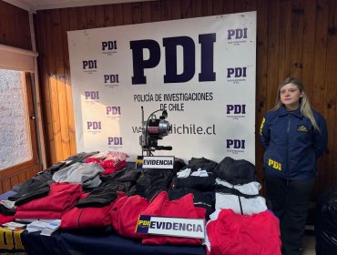 Incautan cerca de dos mil prendas de marca falsificadas avaluadas en $224 millones