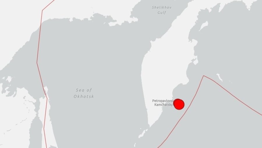 Terremoto de 7.4 grados Richter despertó Rusia este domingo