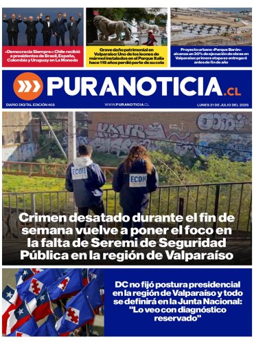 Edición 405 Lunes 21 de Julio del 2025