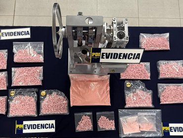 Al estilo de «Breaking Bad»: En Los Andes cae organización criminal que "cocinaba" drogas de síntesis en farmacia clausurada