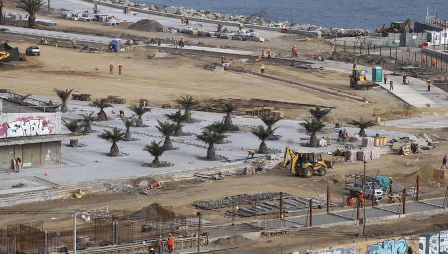Proyecto urbano «Parque Barón» alcanza un 30% de ejecución de obras en Valparaíso: primera etapa se entregará antes de fin de año