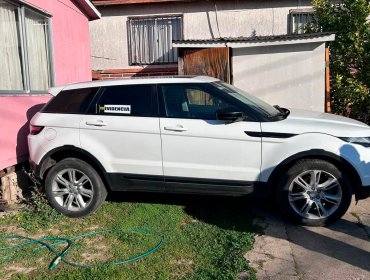 Auto robado en Los Andes fue recuperado en casa de Valparaíso donde además se incautaron drogas, armas y dinero extranjero