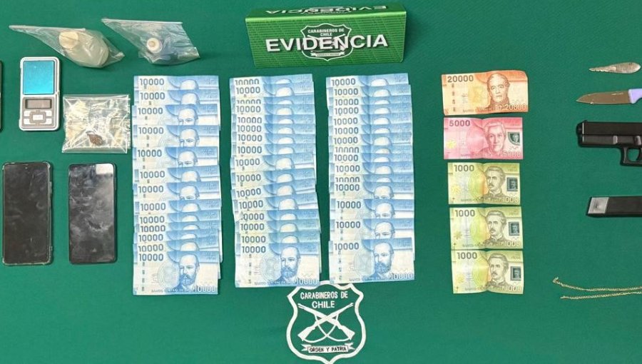 Cuatro peligrosos delincuentes fueron capturados ad portas de cometer nuevos robos por sorpresa en el barrio Poniente de Viña