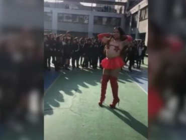 Alcalde Desbordes pide informe a directora del Instituto Nacional por show drag en "feria de educación no sexista"