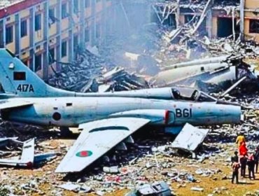 Aumentan a 31 los muertos y 165 los heridos por avión que cayó en colegio en Bangladesh