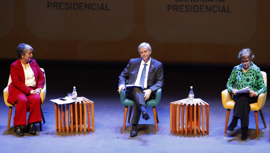 Dardos cruzados entre Jara, Kast y Matthei marcaron el primer debate entre candidatos presidenciales en Frutillar