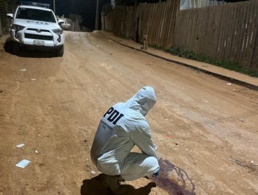 Homicidio frustrado en Valparaíso: Hombre fue baleado con escopeta tras discusión con una pareja en la parte alta del cerro Rocuant