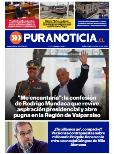 Edición 407 Miércoles 23 de Julio del 202