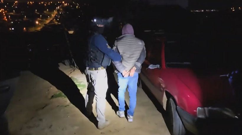 Detienen a delincuentes que asaltaban a conductores de aplicación y servicentros en Quilpué y Concón