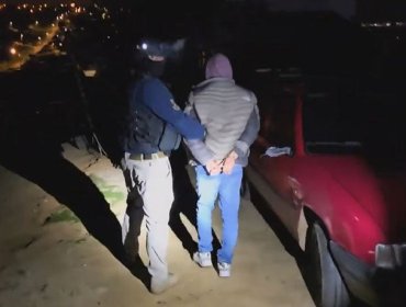 Detienen a delincuentes que asaltaban a conductores de aplicación y servicentros en Quilpué y Concón