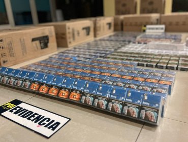 Desbaratan banda dedicada al contrabando de cigarros en Valparaíso: se incautaron cerca de 8 mil cajetillas