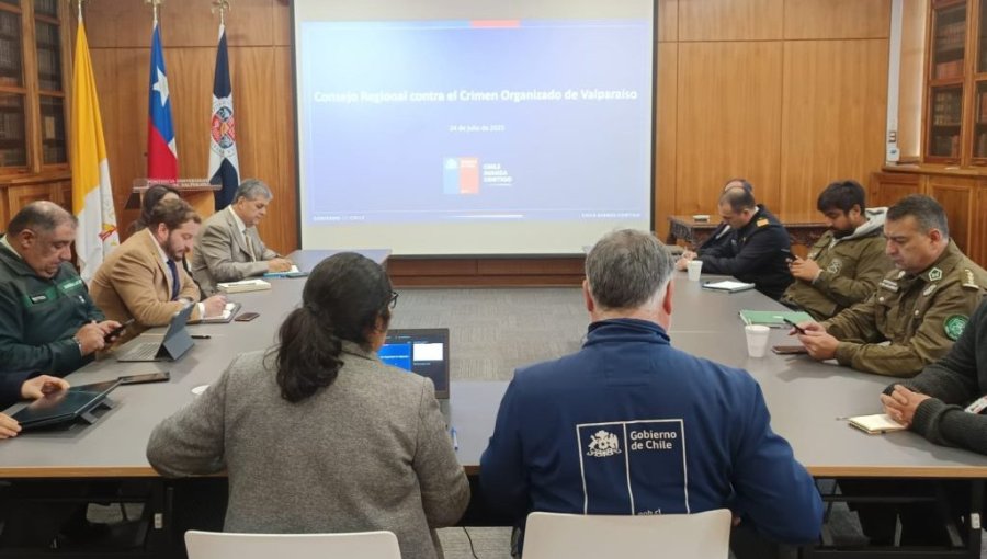 Consejo contra el Crimen Organizado implementa medidas en la región de Valparaíso