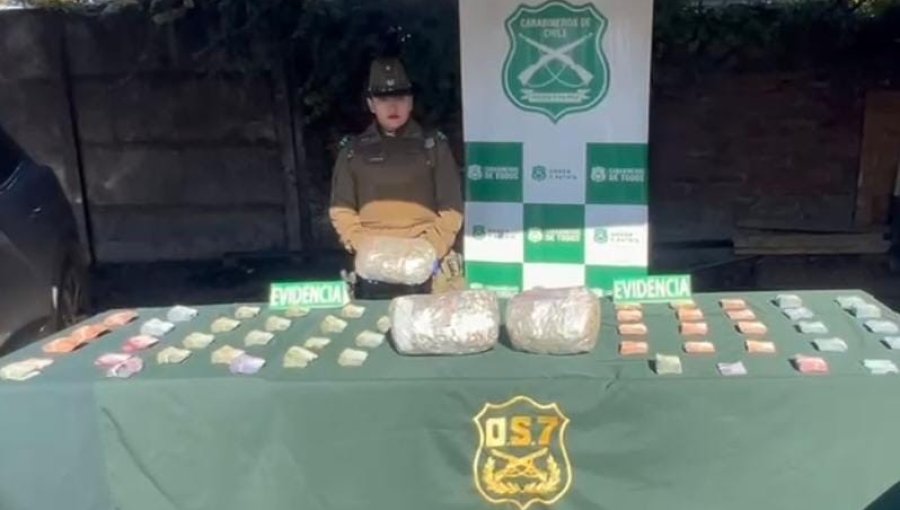 Desbaratan agrupación criminal dedicada a la venta de drogas en Chillán y Los Ángeles