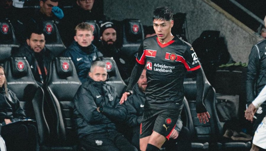 Darío Osorio fue titular en empate del Midtjylland por la segunda ronda clasificatoria de la Europa League