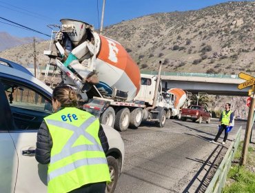 Refuerzan llamado al autocuidado en tradicional cruce ferroviario Puente del Rey de San Felipe