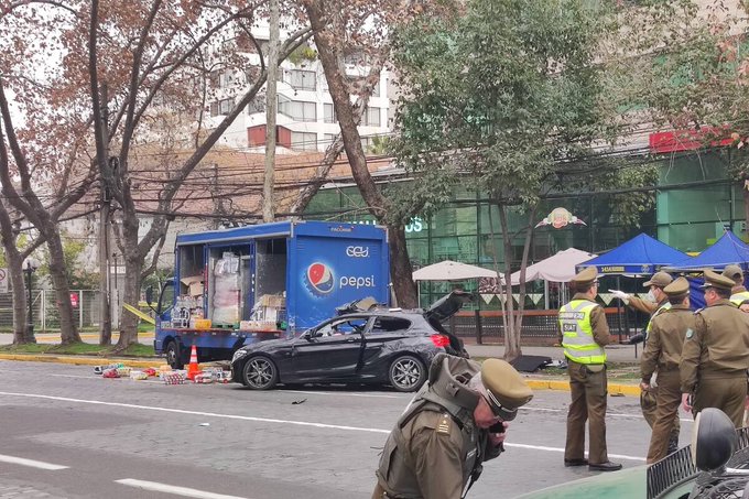 Grave accidente en Providencia deja dos personas fallecidas y una herida de gravedad