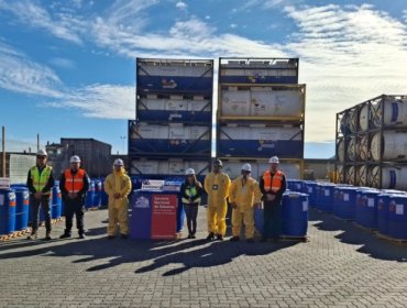Descubren 40 toneladas de precursor químico de dogas con destino a Bolivia