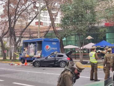 Grave accidente en Providencia deja dos personas fallecidas y una herida de gravedad
